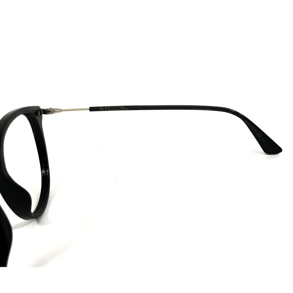 Christian Dior Eyeglasses Frames Dioressencel12 807 Shiny Black Round 50-17-145